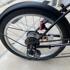 GRAHIS折りたたみ自転車　6段変速の画像