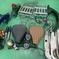 スーパーカブ　純正部品まとめ売り　大阪　メーターシート　キャリア　外装