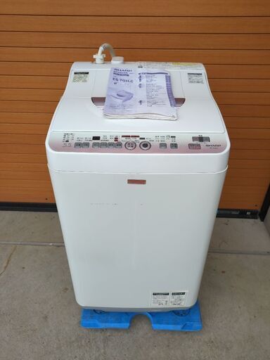 洗濯乾燥機 5.5Kg シャープ ES-TG+LC-P