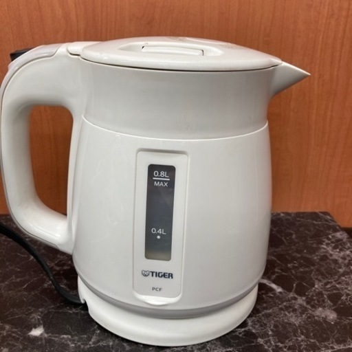 【激安家電】タイガー　電気ケトル　0.8L