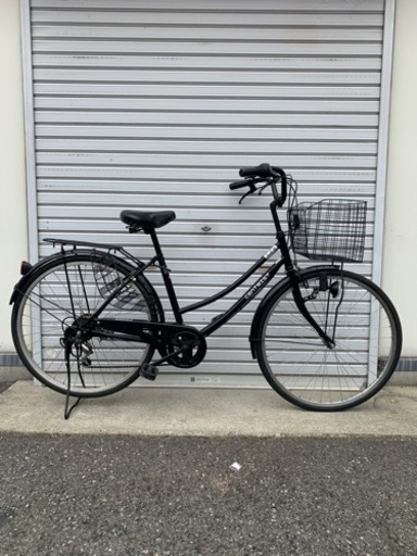 ☆前後タイヤ良品☆ 26型6段変速付 軽快車　防犯登録料込‼︎