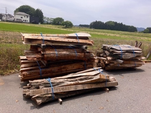 薪　薪ストーブ燃料　広葉樹のバタ材