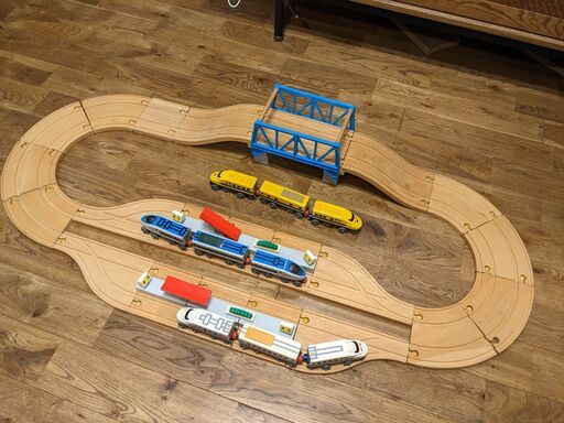 ウッドレール　木製レール　新幹線　／MOKUTRAIN　BRIO　トーマス　プラレール