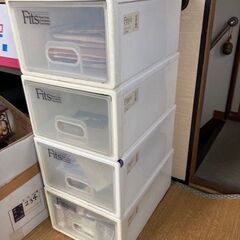 収納ケース4段【お譲り先決まりました】