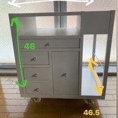 小型収納棚の画像