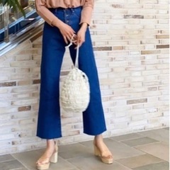 ラグナムーン　フレア　デニムの画像