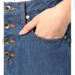 ラグナムーン　フレア　デニムの画像