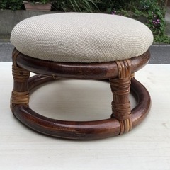 美品　籐　正座椅子　ラタン　の画像