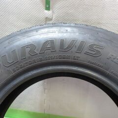 中古タイヤ 205/70R16LT ブリヂストン DURAVIS R207 6.5mm 2022年式 
