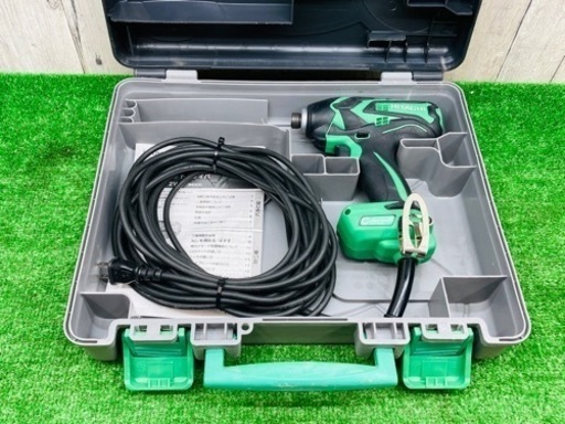中古品●日立工機インパクトドライバーWH12VE●A●ITDY96A2ZNUO