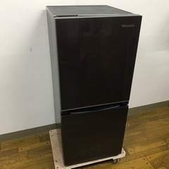 Hisense ノンフロン冷凍冷蔵庫 HR-G13-BR 2021年製 2306-218 Hisense ノンフロン冷凍冷蔵庫 HR-G13B-BR 134L 2021年