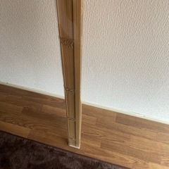 木目調ブラインド、新品の画像