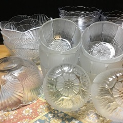 ガラスの器　食器の画像