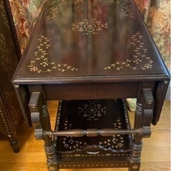 【取りに来られる方限定！】ワゴン　アジアン家具