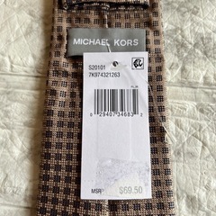 ☆新品未使用☆  マイケル・コース(MICHAEL KORS)ネクタイの画像