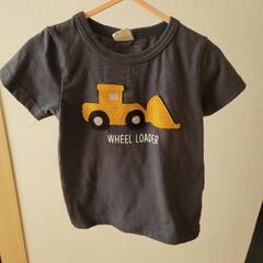 ホイールローダーTシャツ【90size】