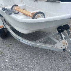 10フィートボートHONDA2馬力4サイクル軽トレーラーセット引...