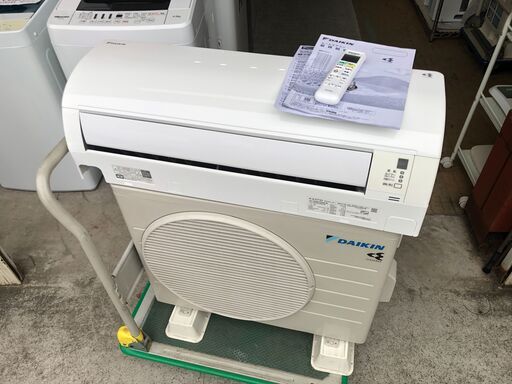 【動作保証あり】DAIKIN ダイキン 2021年 2.2kw 6畳用 冷暖房ルームエアコン S22YTES ②【管理KR379】