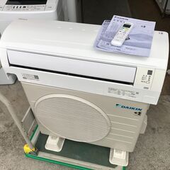 【動作保証あり】DAIKIN ダイキン 2021年 2.2kw 6畳用 冷暖房ルームエアコン S22YTES ②【管理KR379】