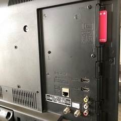 美品 パナソニック 24型液晶テレビ TH-24A300 Bキャスカード HDMI BS リモコン付 2014年の画像