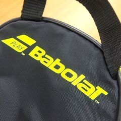 BabolaT ラケットバッグ リュック イエロー系×ブラック テニス バドミントン スポーツ 部活 バボラ ☆ 札幌市 北区 屯田 の画像