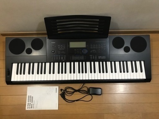 CASIO(カシオ) 76鍵盤 電子キーボード WK-6600