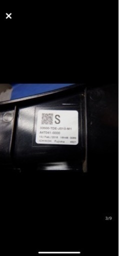 N-BOXスラッシュ　JF1/JF2　右テールランプ　D106　33500-TDE-J010-M1 (X6408)