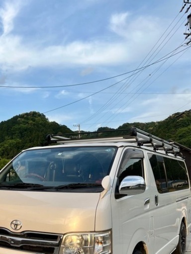 【激安】タフレックhl200 ハイエース標準ボディ用ルーフキャリア