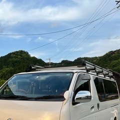 激安】タフレックhl200 ハイエース標準ボディ用ルーフキャリア