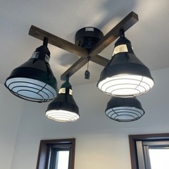 [再出品]シーリングライト ペンダントライト LED 対応 照明 おしゃれ 4灯の画像