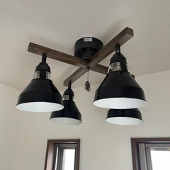 [再出品]シーリングライト ペンダントライト LED 対応 照明 おしゃれ 4灯の画像