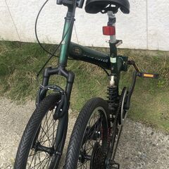 LAND ROVER Wサスペンション 20インチ折り畳み自転車 6段変速 (souk 