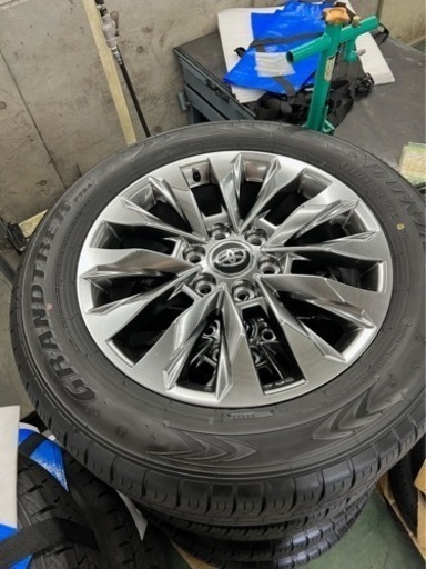 ランドクルーザー ランクル300 ZX 純正タイヤ＆ホイールセット20インチ