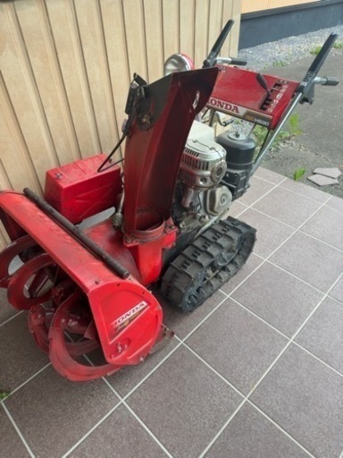 ホンダ除雪機　HS80 セル付き　8馬力  バッテリー抜き