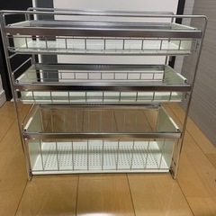 シンク下スライドラック(幅22cm)の画像