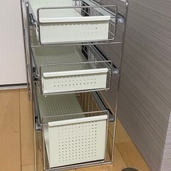 シンク下スライドラック(幅22cm)の画像
