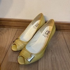 値下げ ヒール パンプス 24センチ