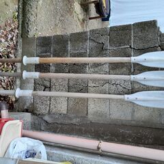 ボートのオール無料で差し上げます。の画像
