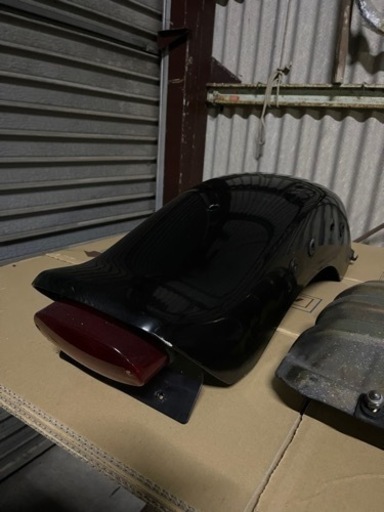 ドラックスター 400 純正リアフェンダー