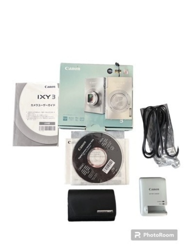 Canon キヤノン デジタルカメラ IXY 3 シルバー 箱付き！！！ 付属品完備