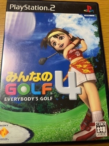 PS2ソフト　みんゴル4