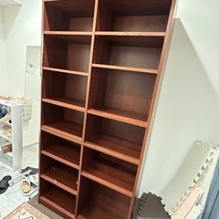 不要になった大型本棚