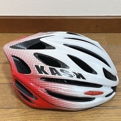 KASKヘルメット 48〜58cm 50NTA Bianco-Rosso