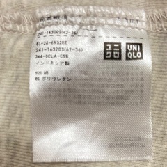 ユニクロ パーカー レディースの画像