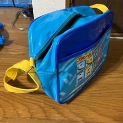 子供用　プラレールバックの画像