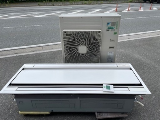 ■中古品 ダイキン パッケージエアコン 天カセエアコン 4馬力 2019年 内機：FHGP112DG 外機：RZRP112BC リモコン付き 動作問題なし■