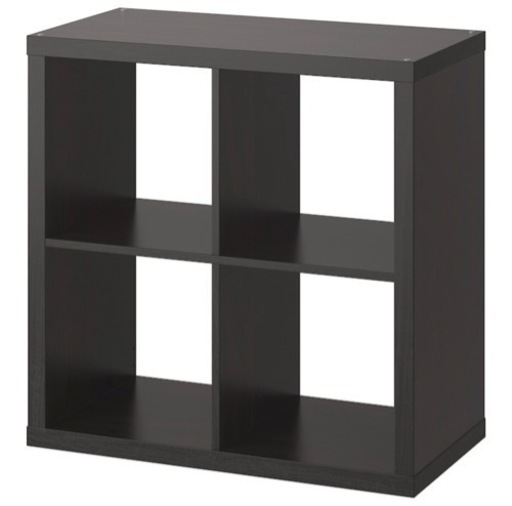 IKEA カラックス　ブラックブラウン　2×2