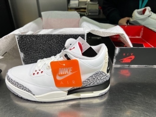 ★新品未使用！NIKE AIR JORDAN 3 RETRO 'White Cement Reimagined' ナイキ エア ジョーダン 3 'ホワイトセメント リイマジンド' ★