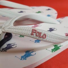 RALPHLAUREN / サンダル 23・24.0cm WHITEの画像