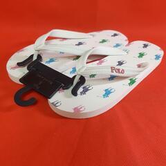 RALPHLAUREN / サンダル 23・24.0cm WHITE